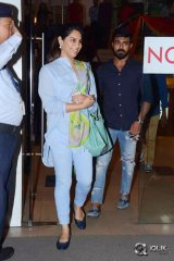 Ram Charana and Upasana at Dhruva Screening